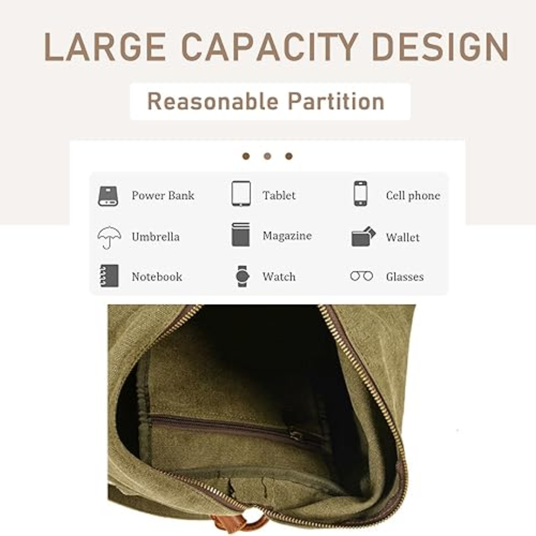 Camden | Heritage Canvas Duffle Bag (BUY 1 GET 1 FREE)
