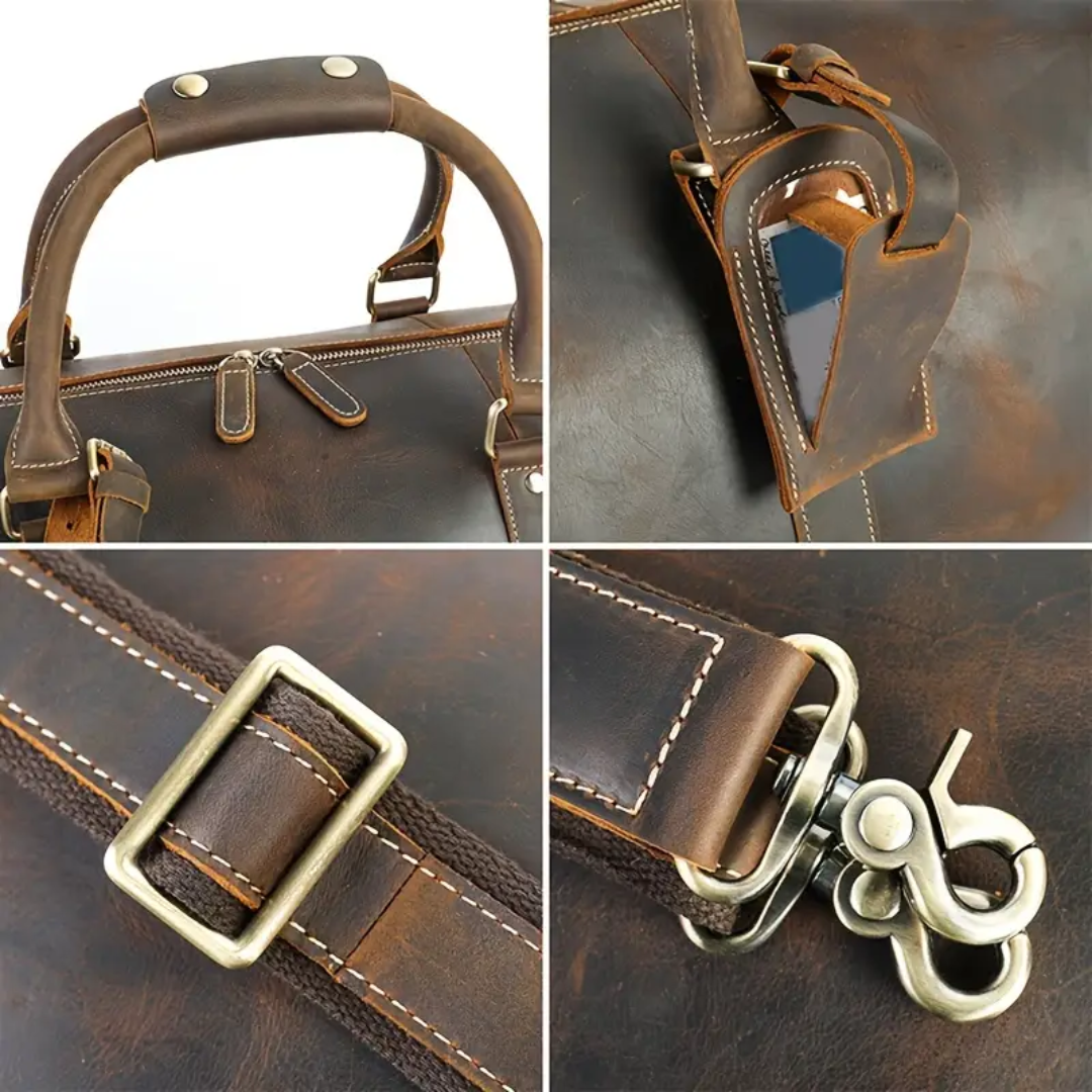 Arden | Classic Leather Duffel Tote (BUY 1 GET 1 FREE)