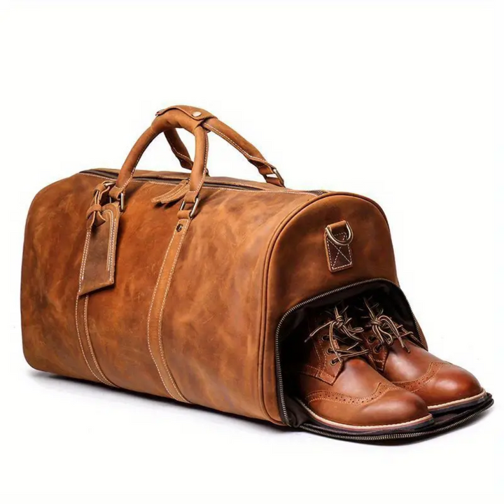 Montgomery | Genuine Top-Layer Cowhide Duffel Crossbody Bag (BUY 1 GET 1 FREE)