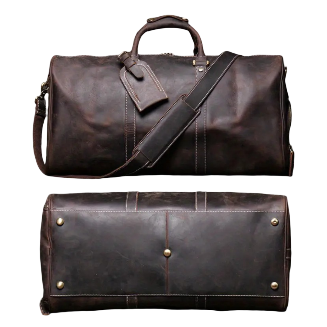 Montgomery | Genuine Top-Layer Cowhide Duffel Crossbody Bag (BUY 1 GET 1 FREE)