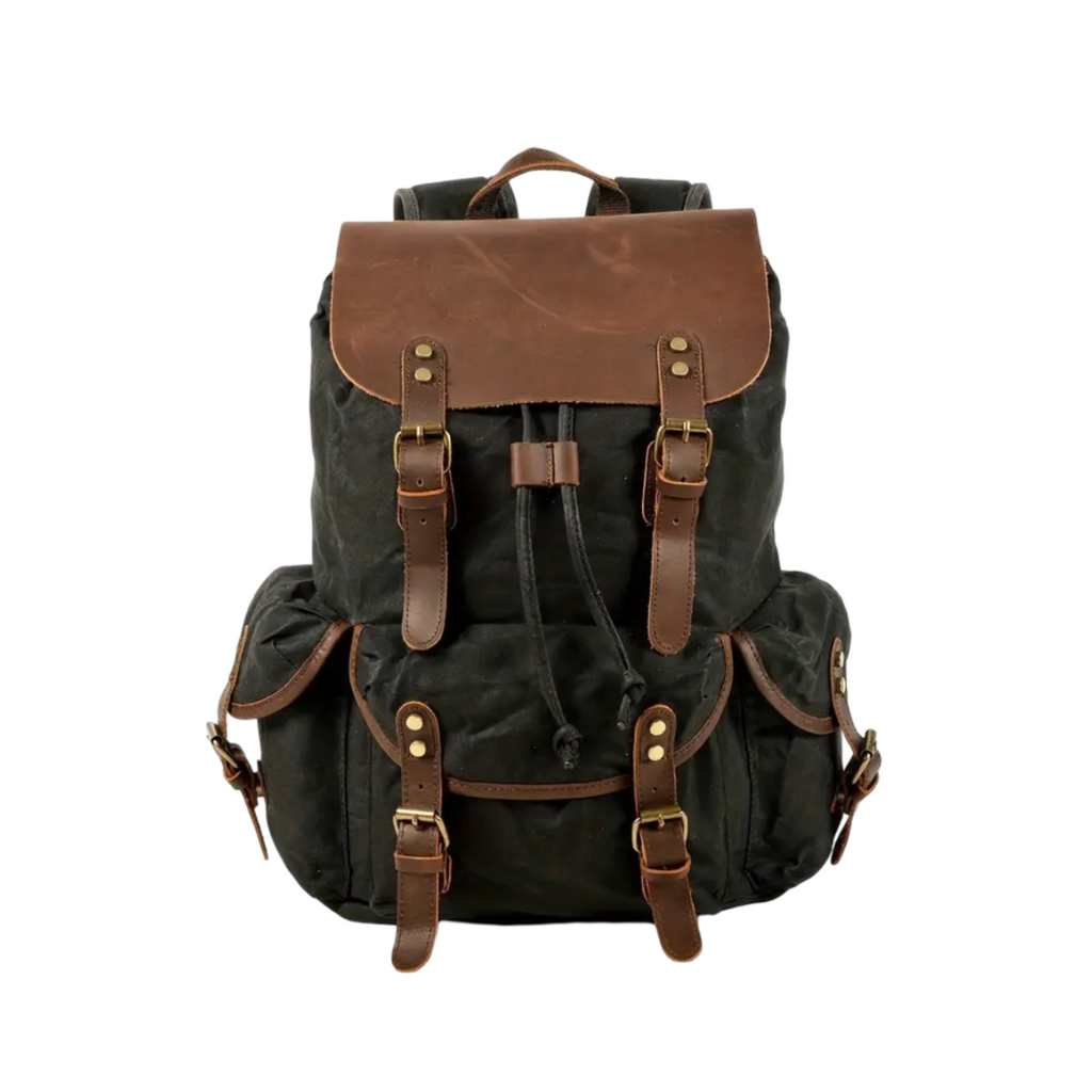 Crosby | Waterproof Retro Canvas Laptop Backpack