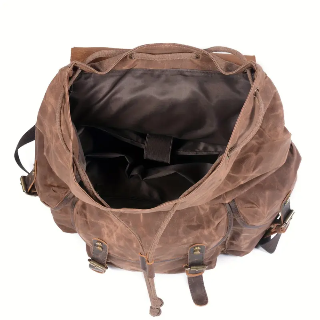 Crosby | Waterproof Retro Canvas Laptop Backpack