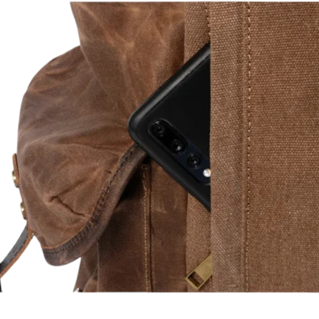 Crosby | Waterproof Retro Canvas Laptop Backpack (BUY 1 GET 1 FREE)