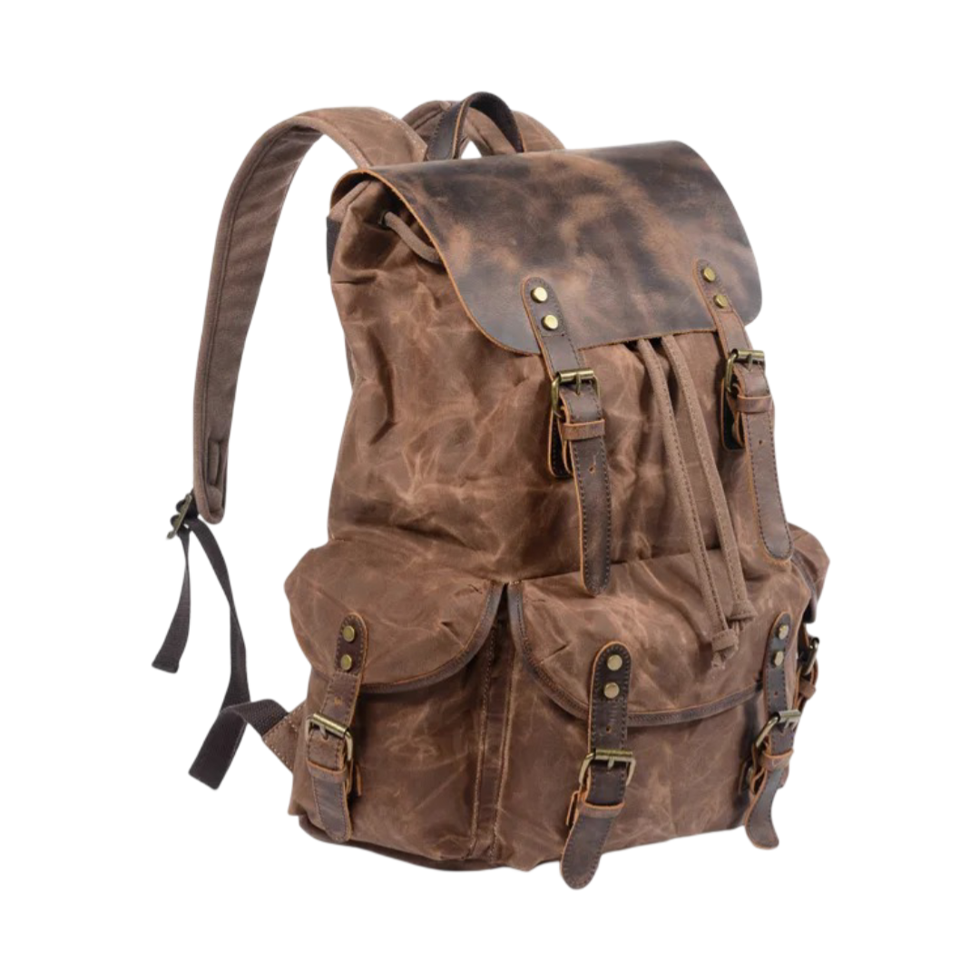 Crosby | Waterproof Retro Canvas Laptop Backpack (BUY 1 GET 1 FREE)