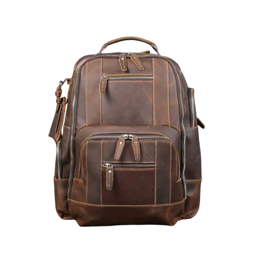 Sterling | Vintage Leather Multi‑Layer Backpack (BUY 1 GET 1 FREE)