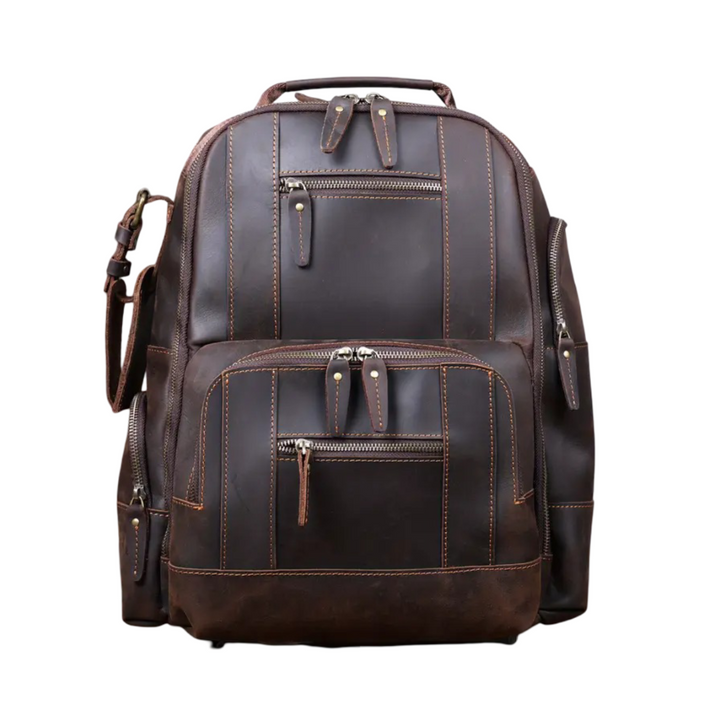 Sterling | Vintage Leather Multi‑Layer Backpack (BUY 1 GET 1 FREE)