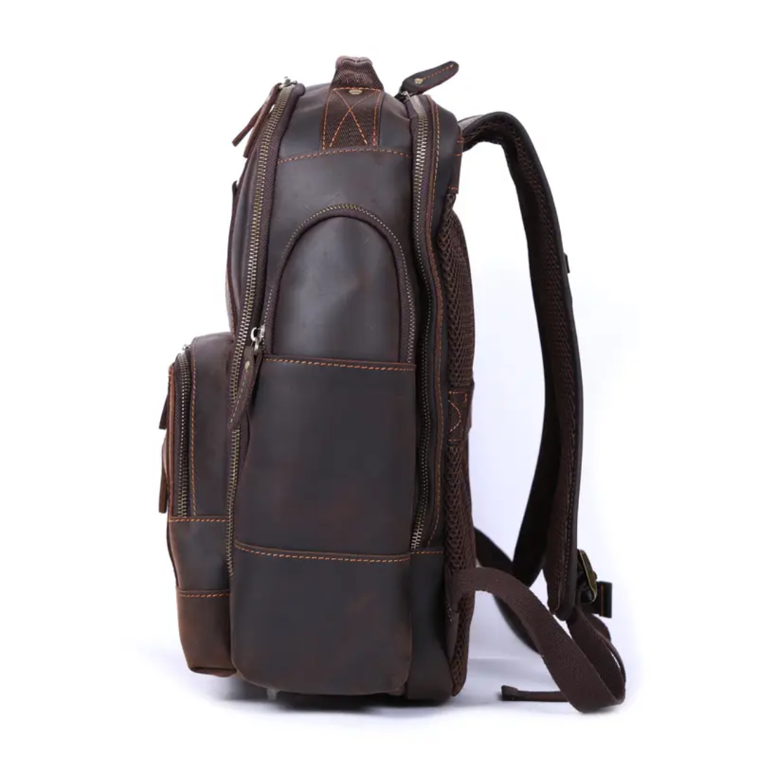 Sterling | Vintage Leather Multi‑Layer Backpack (BUY 1 GET 1 FREE)