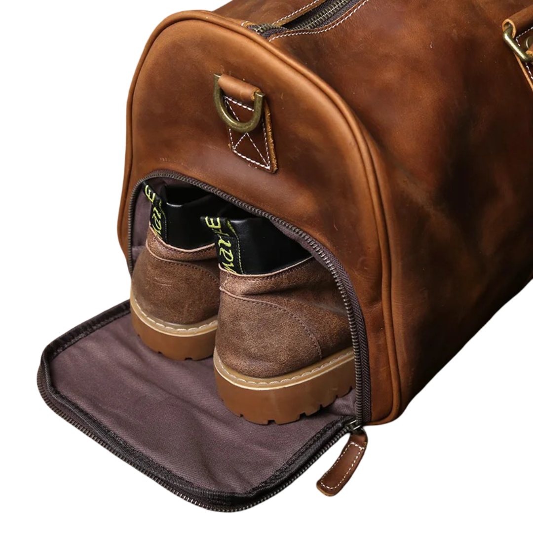 Callahan | Premium Leather Travel Duffel Bag (BUY 1 GET 1 FREE)
