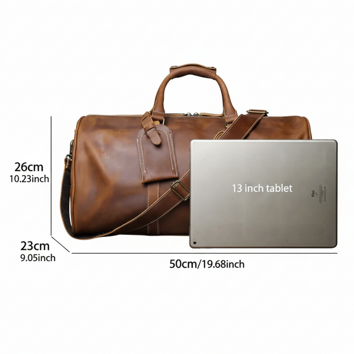 Callahan | Premium Leather Travel Duffel Bag (BUY 1 GET 1 FREE)