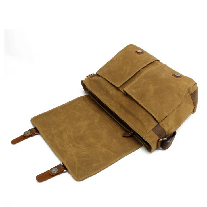 Drake | Waxed Accent Leather Shoulder Bag (BUY 1 GET 1 FREE)
