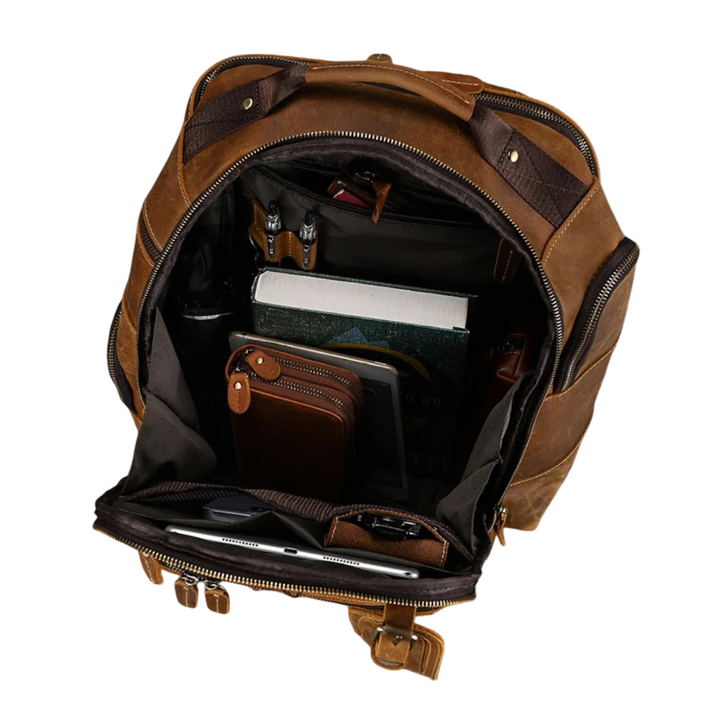 Nathan | Fashion Ample Leather Backpack (BUY 1 GET 1 FREE)