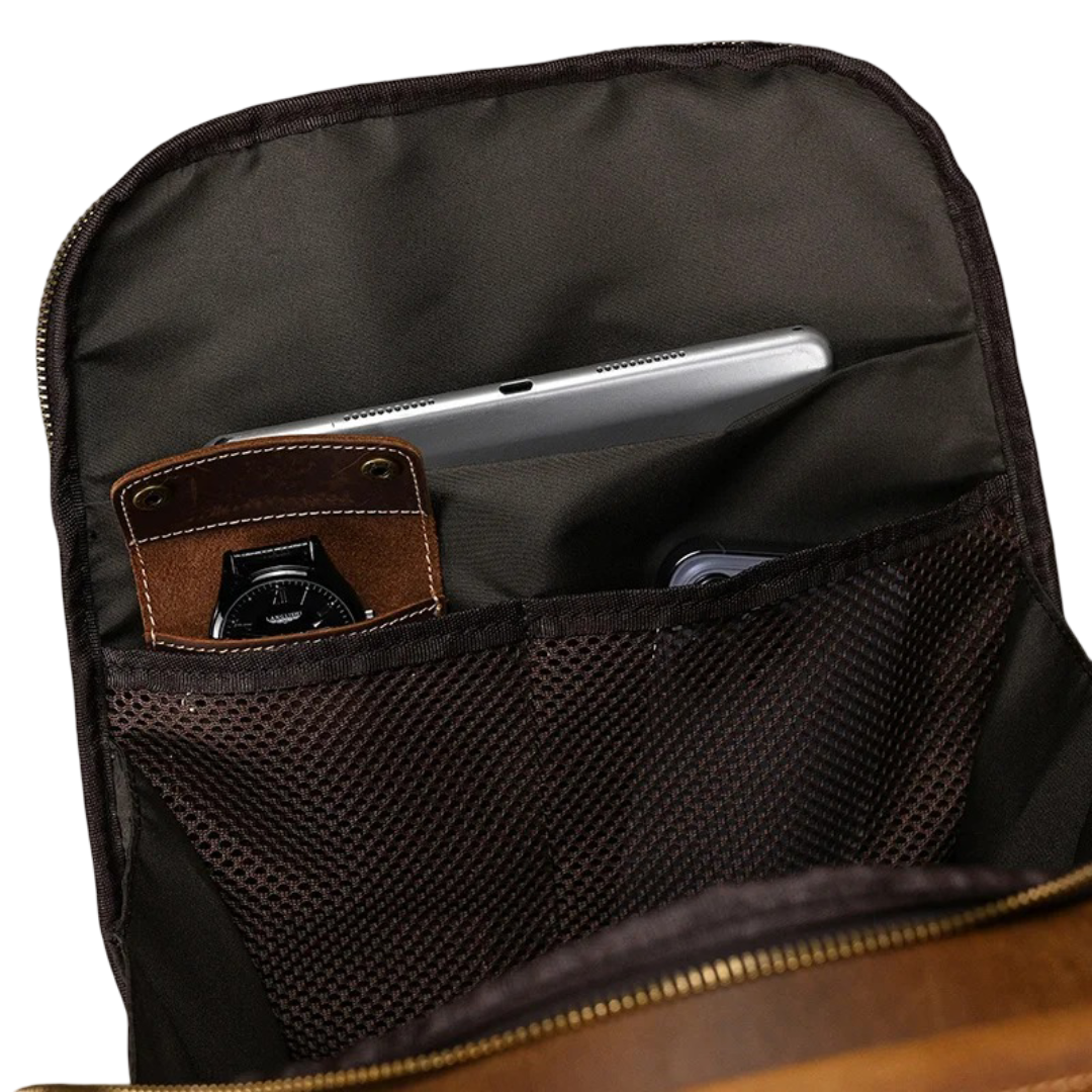 Nathan | Fashion Ample Leather Backpack (BUY 1 GET 1 FREE)