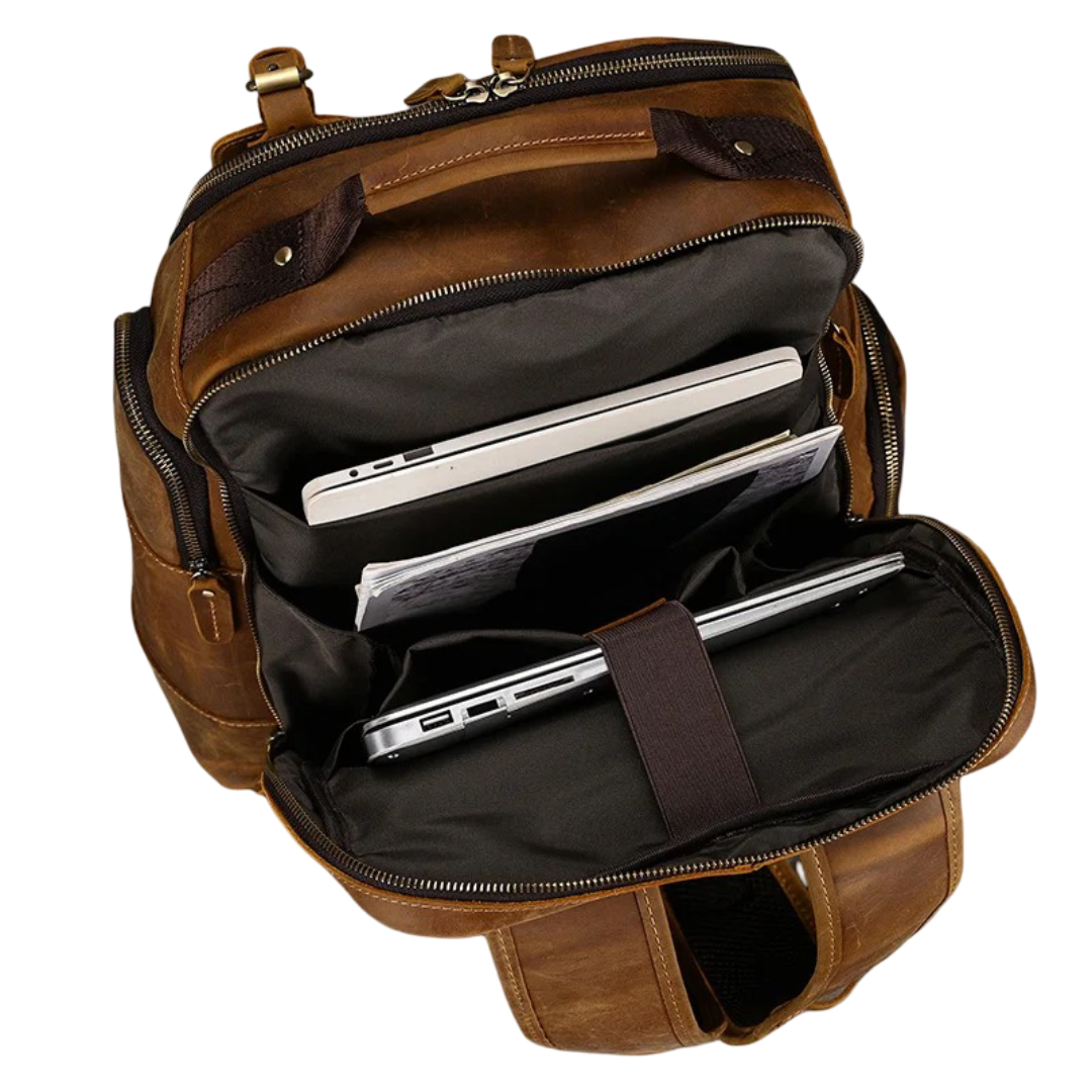 Nathan | Fashion Ample Leather Backpack (BUY 1 GET 1 FREE)