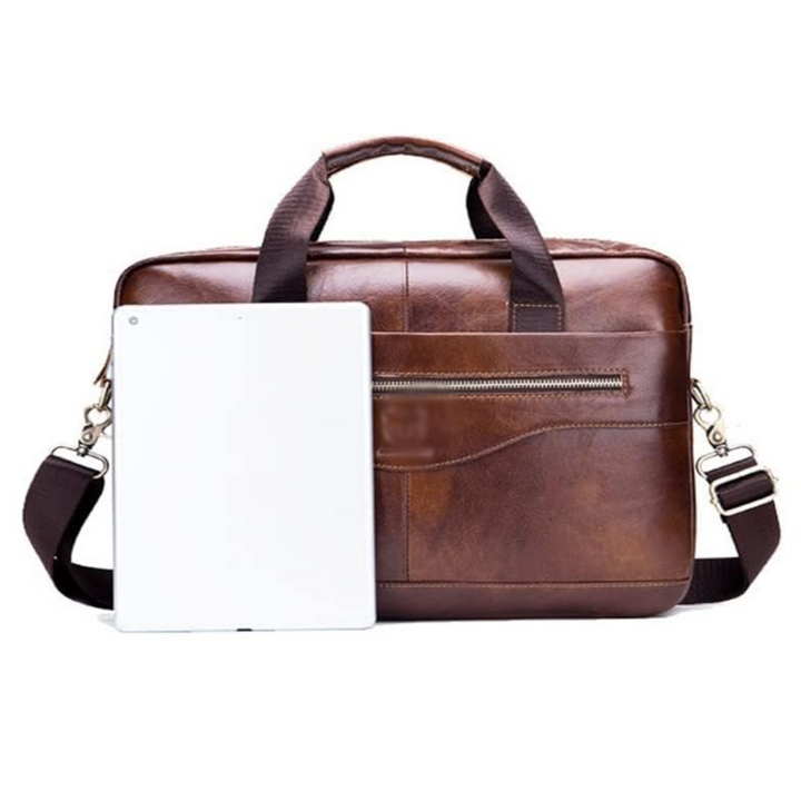 Anthony | Modern Leather Briefcase Crossbody Bag