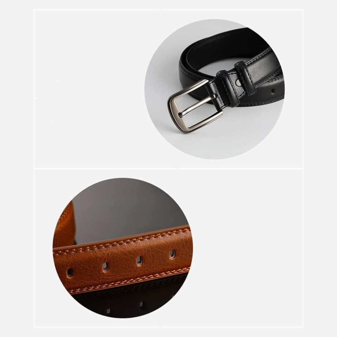 Logan | Belt with Classic Buckle (BUY 1 GET 1 FREE)