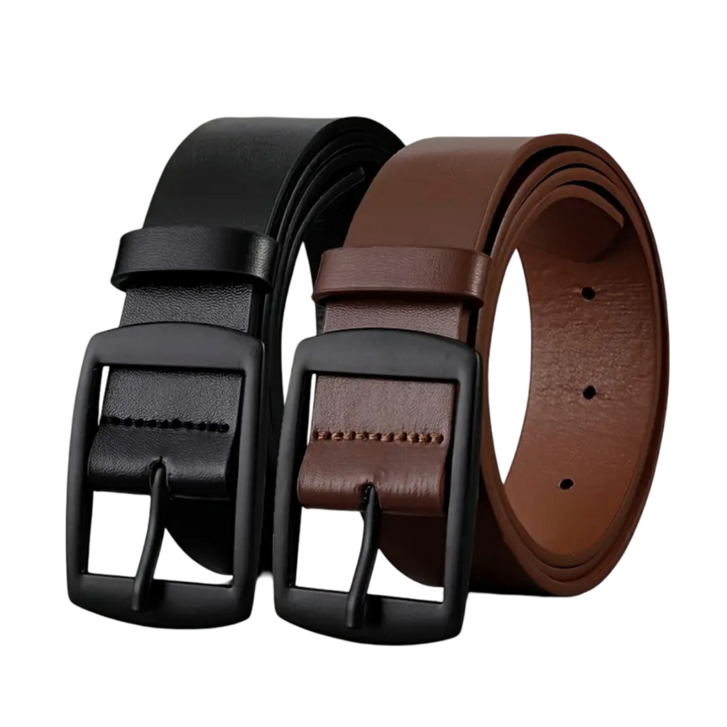 Milan | Everyday Belt with Square Alloy Buckle