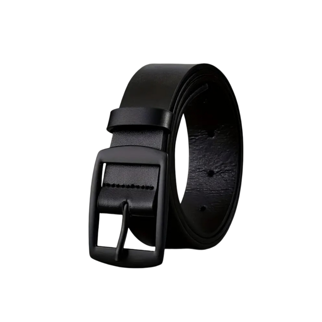 Milan | Everyday Belt with Square Alloy Buckle