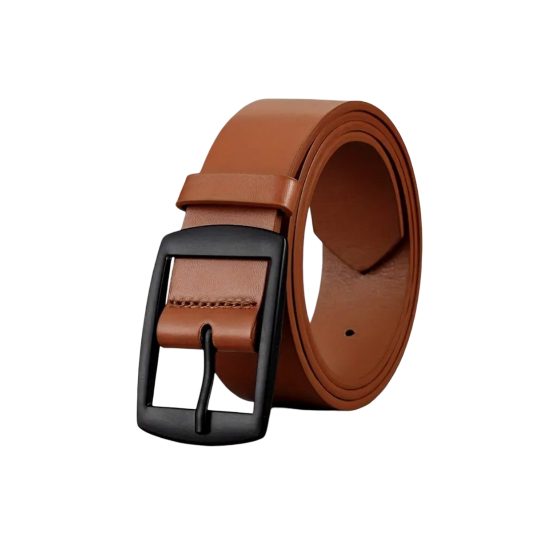 Milan | Everyday Belt with Square Alloy Buckle