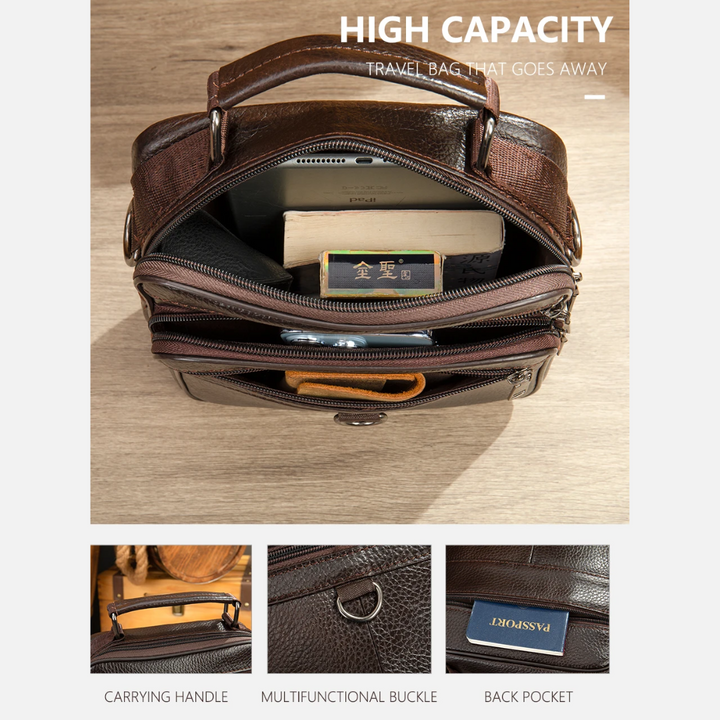 Logan | Leather Retro Crossbody Bag for Men (BUY 1 GET 1 FREE)