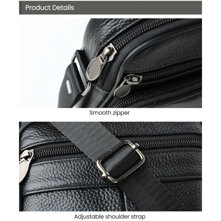 Griffin | Leather Business Crossbody Bag for Men