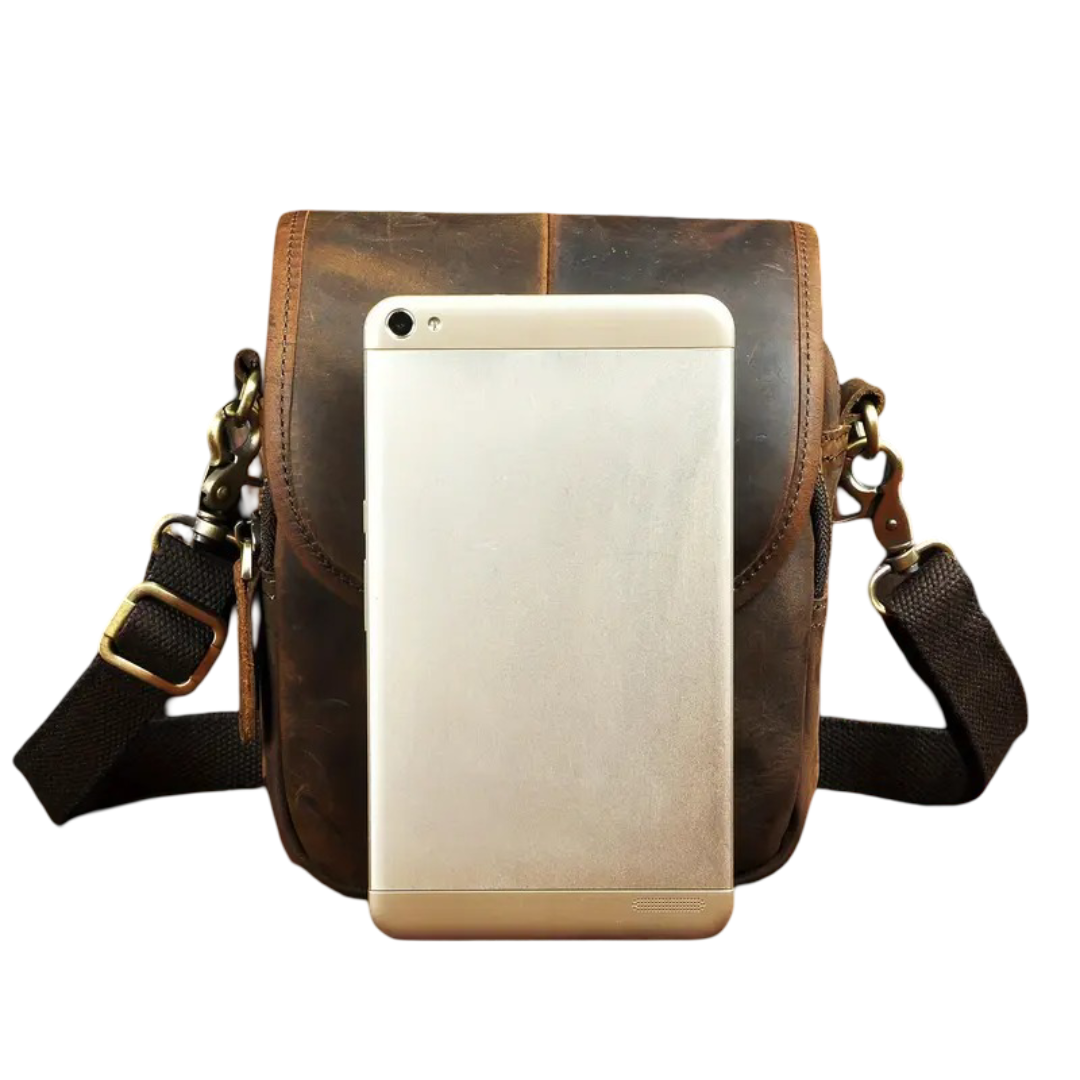 Damon | Genuine Leather Shoulder Bag for Men