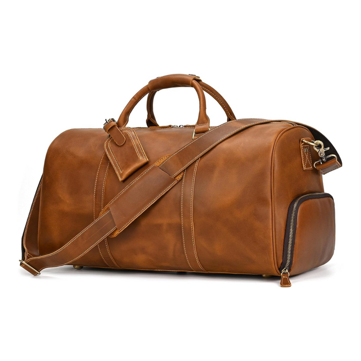 Easton | Full-Grain Leather Duffel for Travel and Weekends (BUY 1 GET 1 FREE)