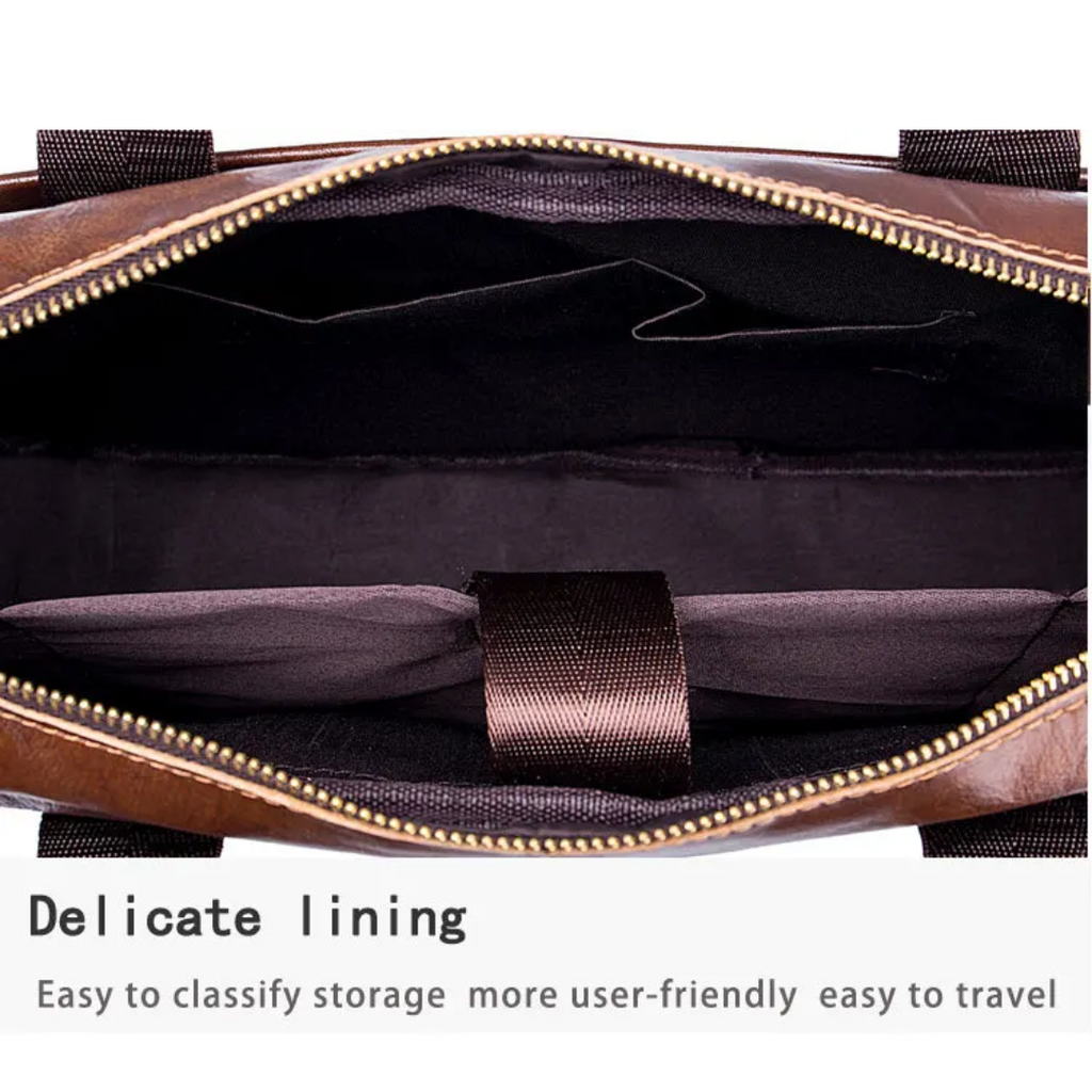 Mason | Professional Leather Laptop Bag