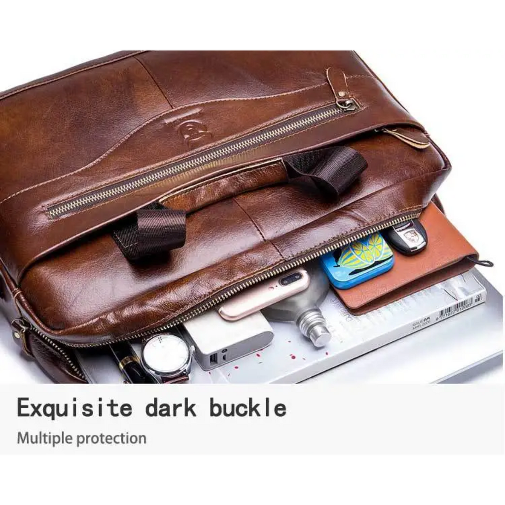 Mason | Professional Leather Laptop Bag