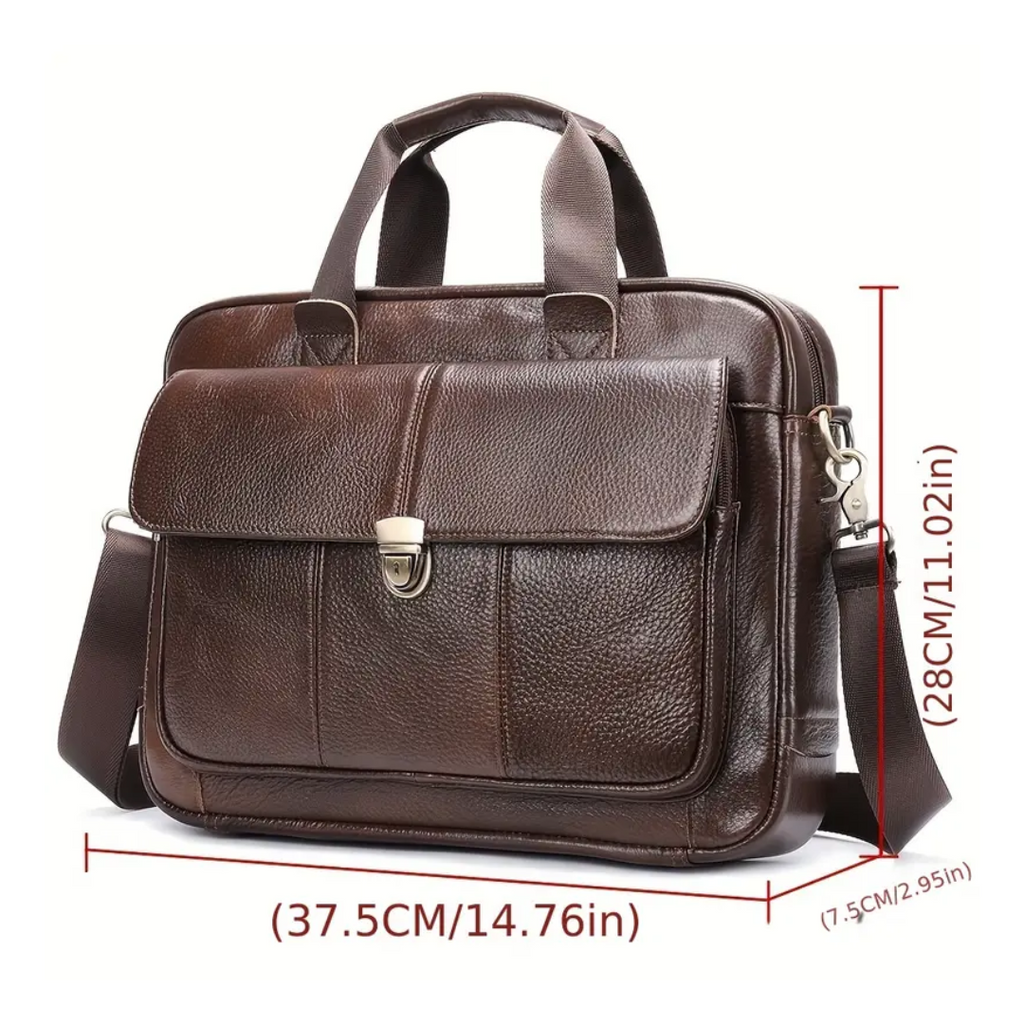 Wyatt | Heritage Leather Briefcase