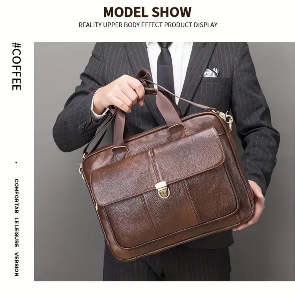 Wyatt | Heritage Leather Briefcase
