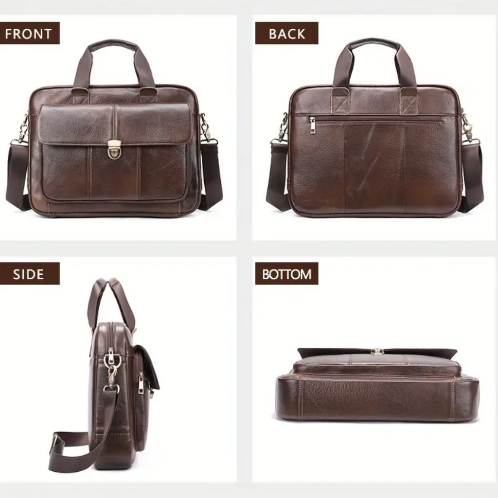 Wyatt | Heritage Leather Briefcase
