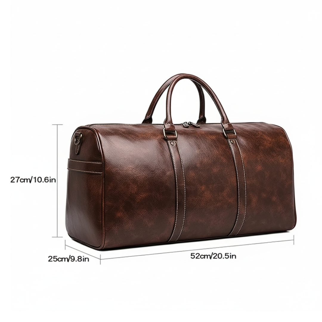 Lennox | Leather Weekender Travel Bag (BUY 1 GET 1 FREE)