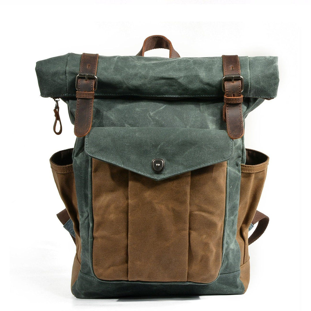 Marseille | Vaxad Canvas Roll-top Backpack (BUY 1 GET 1 FREE)
