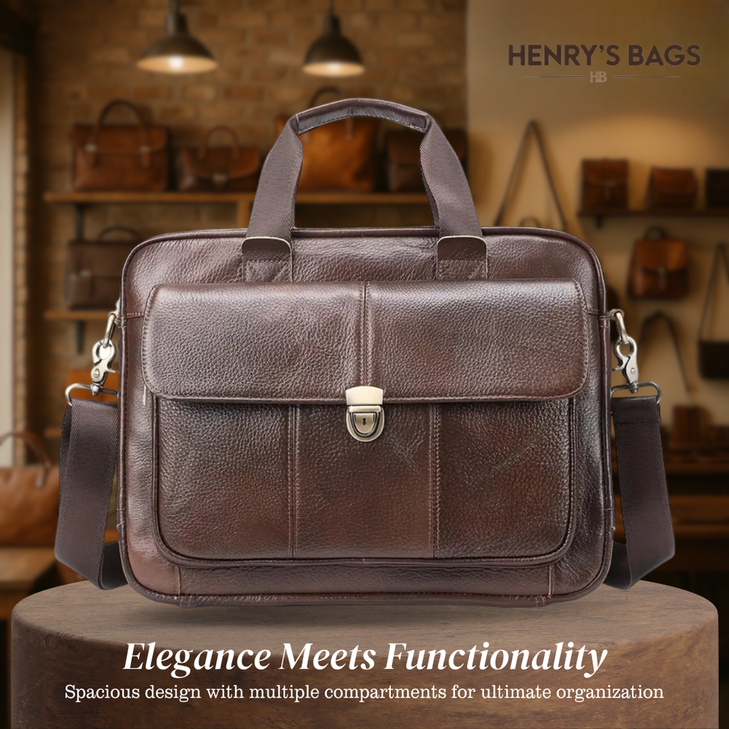 Wyatt | Heritage Leather Briefcase