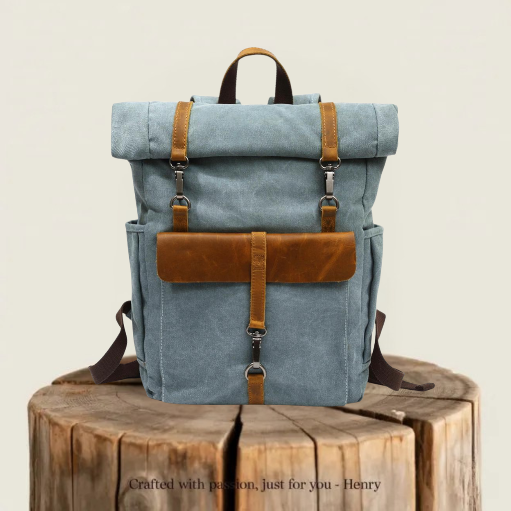 Zurich | Retro Canvas Backpack