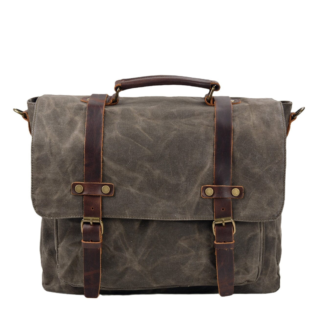 Bruges | Canvas And Leather Clutch Bag (BUY 1 GET 1 FREE)