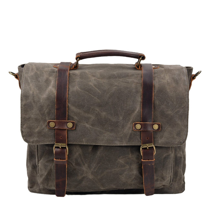 Bruges | Canvas And Leather Clutch Bag (BUY 1 GET 1 FREE)