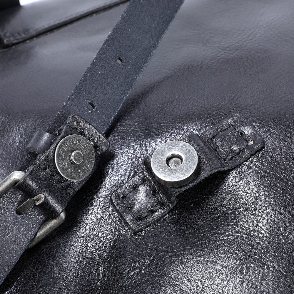 Bodo | Small Black Leather Backpack (BUY 1 GET 1 FREE)