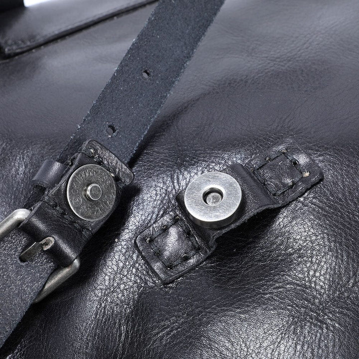 Bodo | Small Black Leather Backpack (BUY 1 GET 1 FREE)