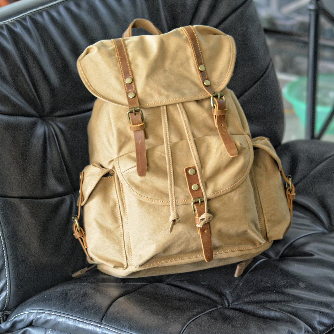 Interlaken | Military Canvas Backpack (BUY 1 GET 1 FREE)