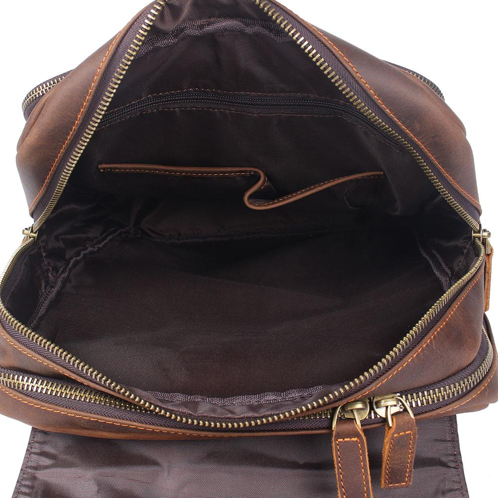 Biefeld | Brown Leather Backpack