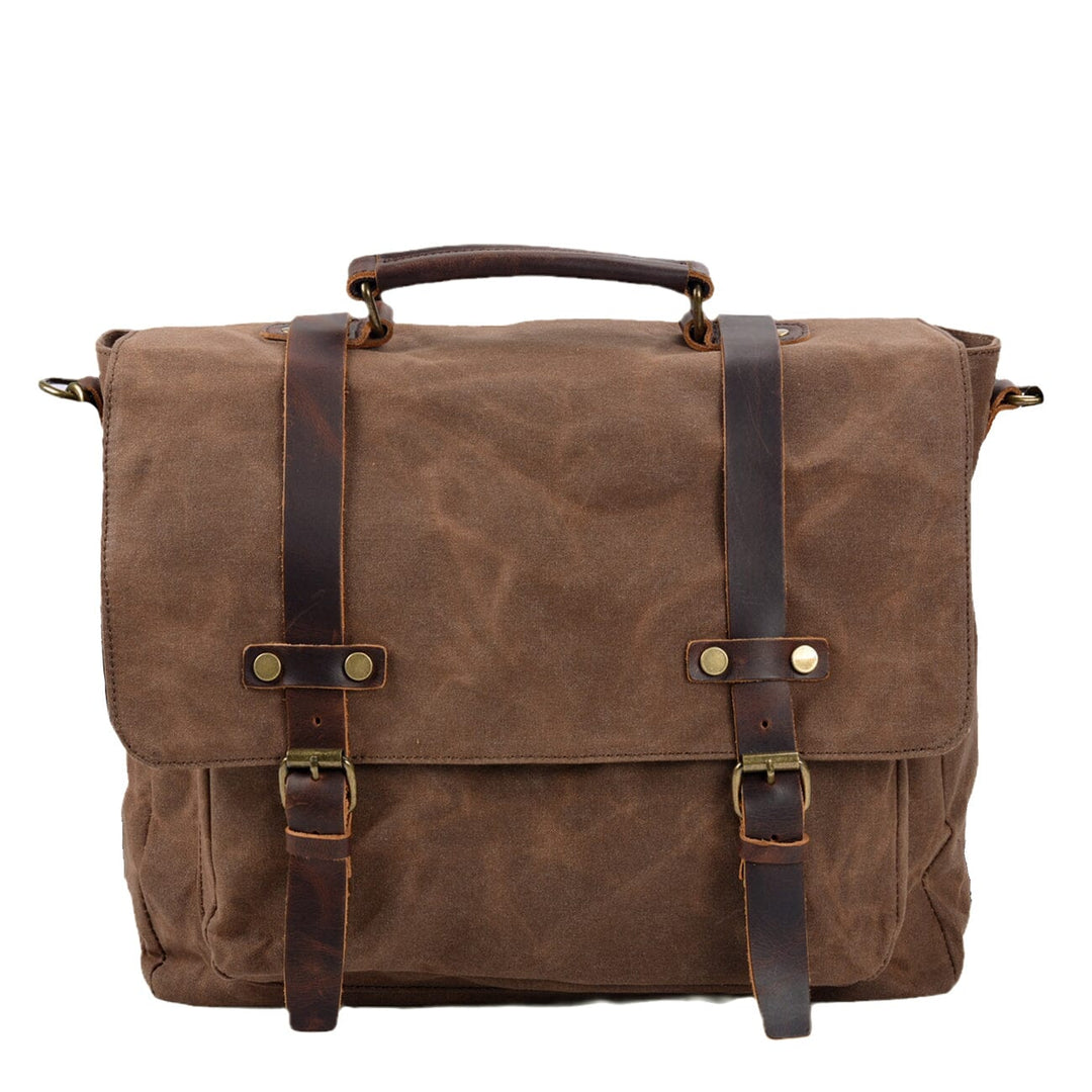 Bruges | Canvas And Leather Clutch Bag (BUY 1 GET 1 FREE)