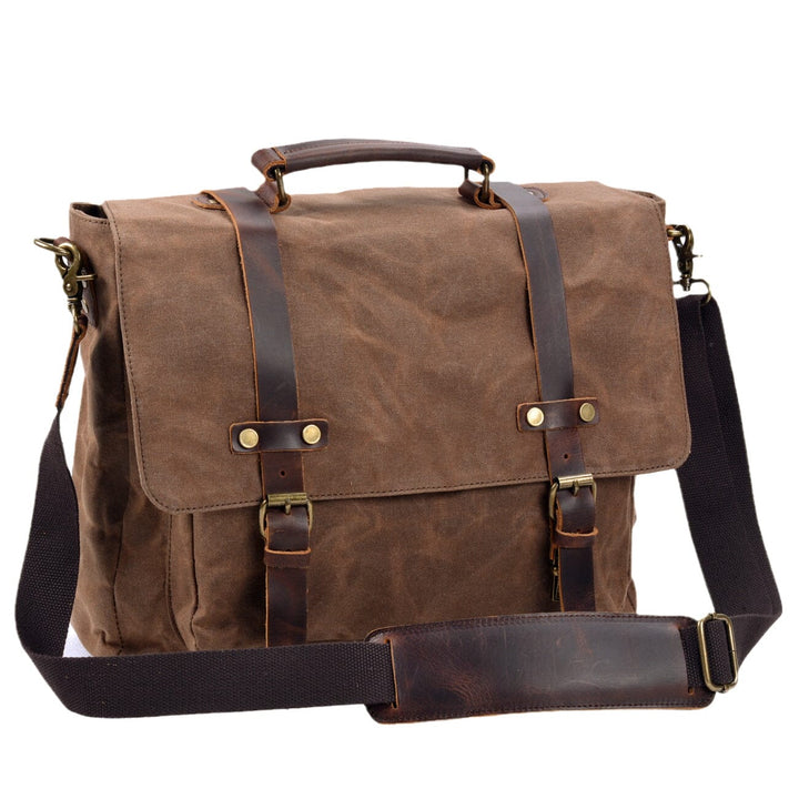 Bruges | Canvas And Leather Clutch Bag (BUY 1 GET 1 FREE)