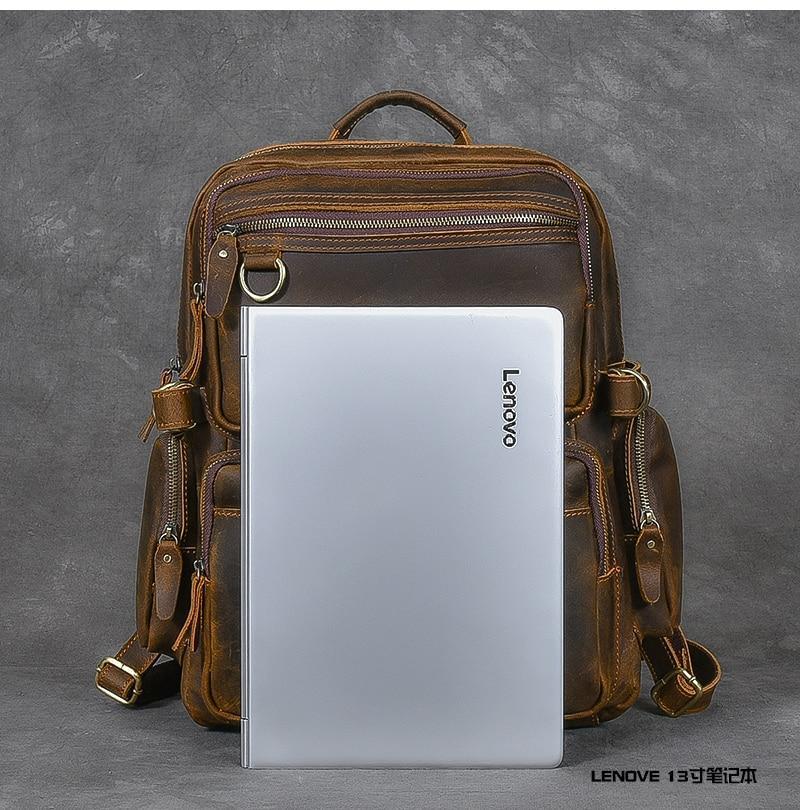Basel | Brown Leather Backpack (BUY 1 GET 1 FREE)