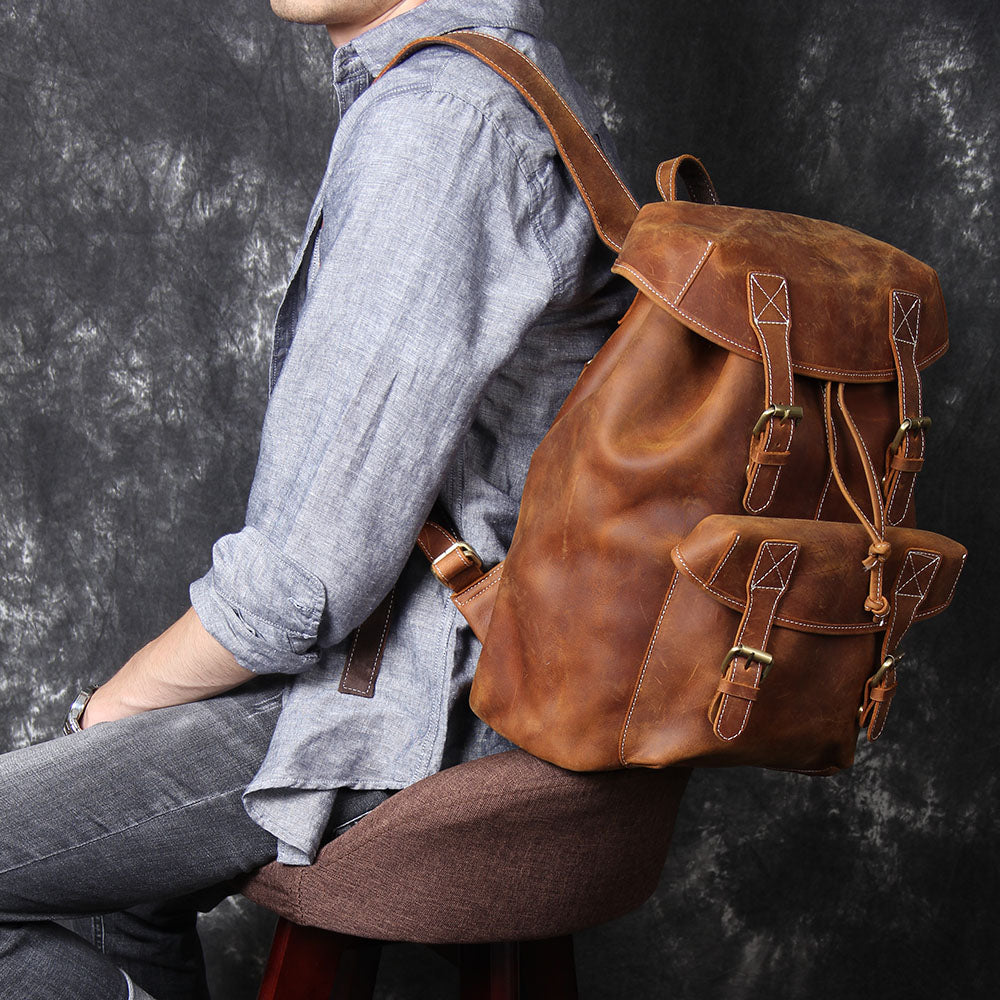 Cadiz | Leather Backpack