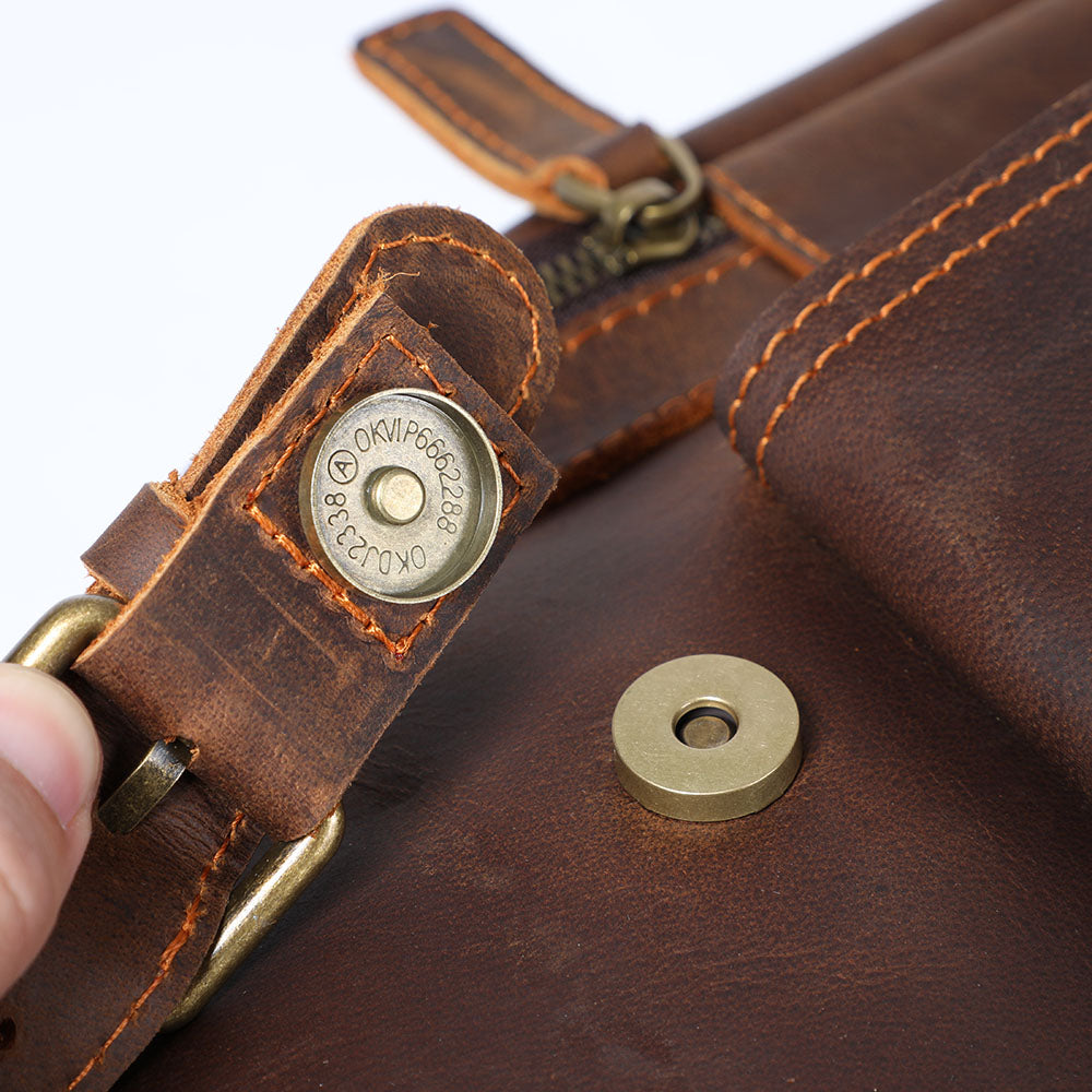 Kalmar | Leather Laptop Backpack