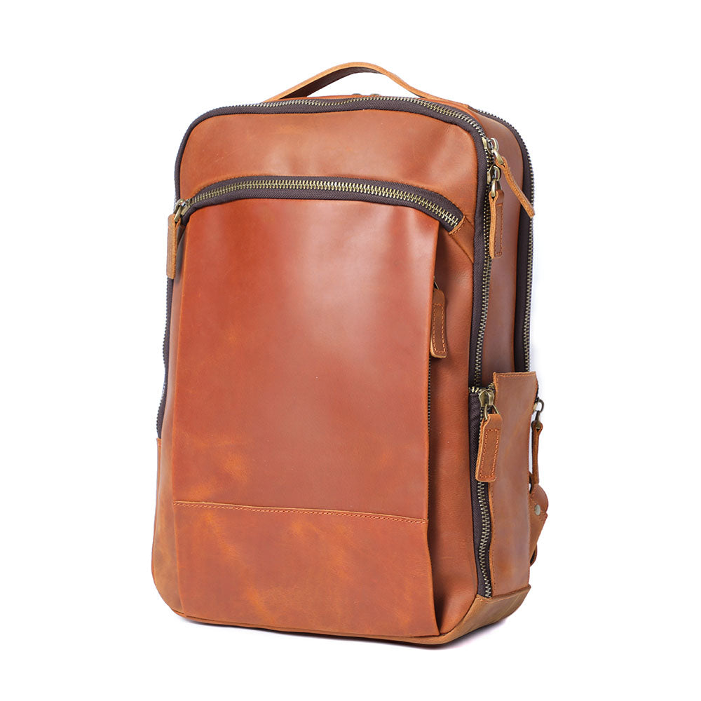 Lavrik | Leather Backpack for Laptop