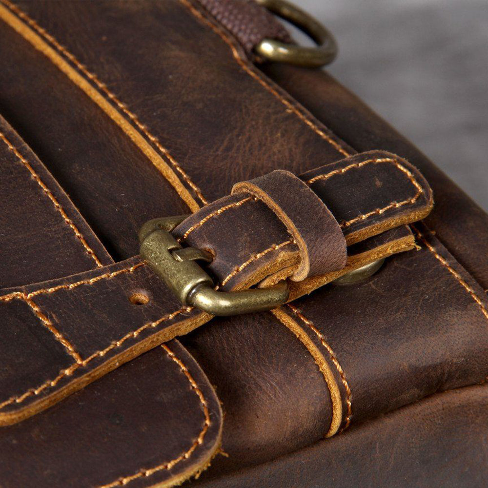 Moritz | Brown Leather Backpack
