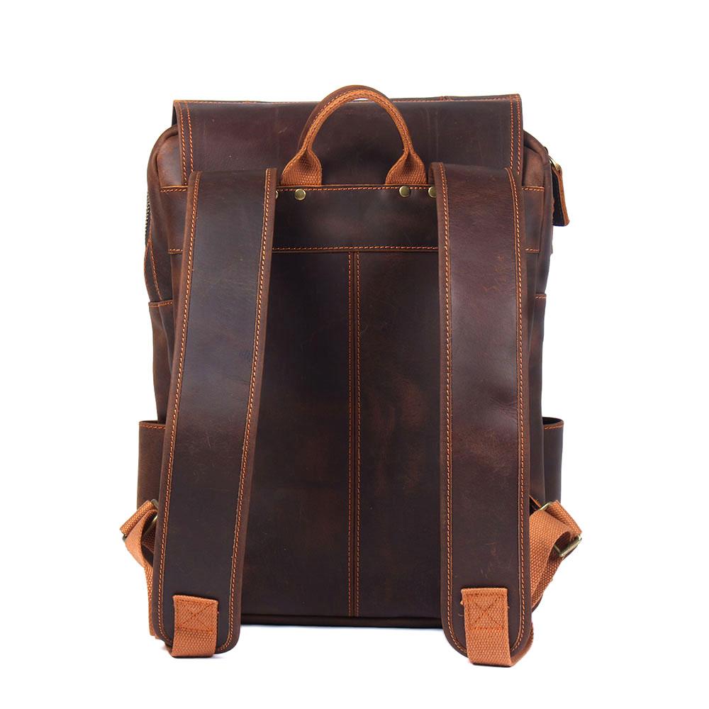 Biefeld | Brown Leather Backpack