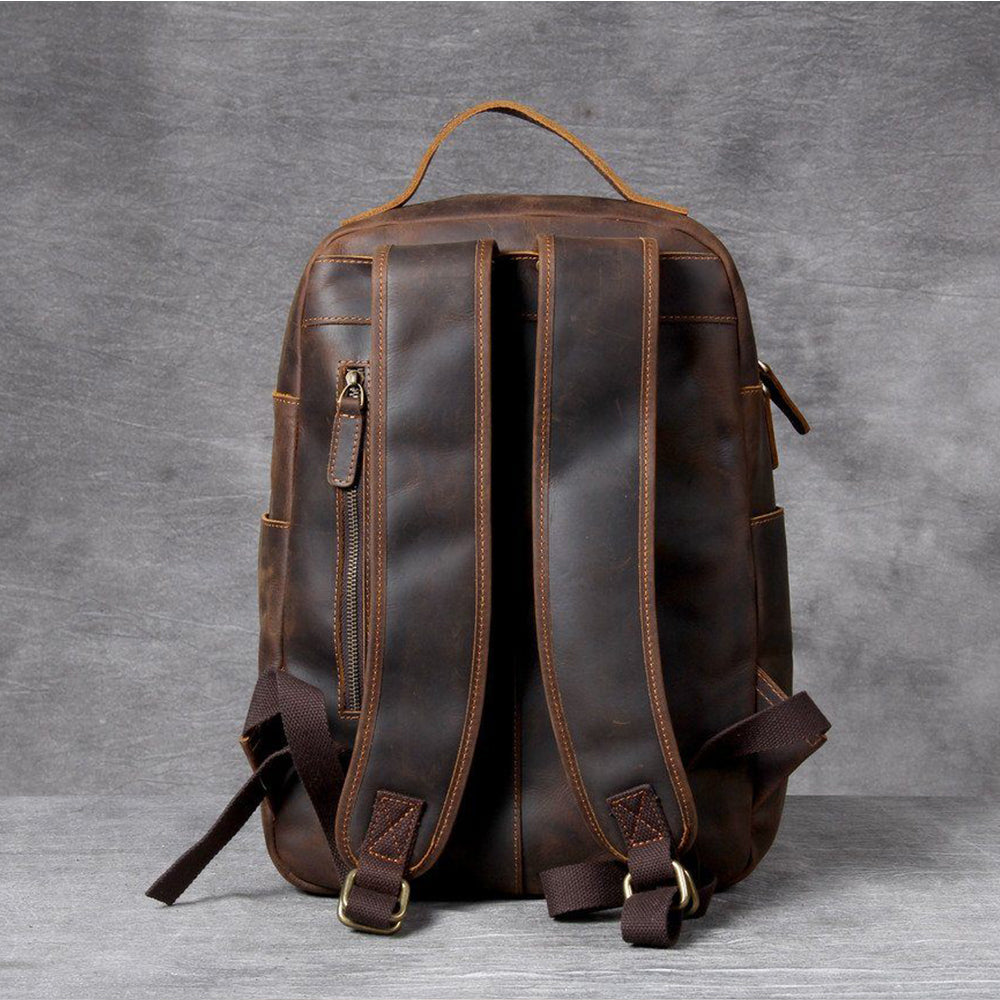 Moritz | Brown Leather Backpack
